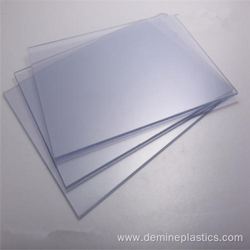 Anti scratch transparent polycarbonate sheet baffle